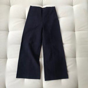 J. Crew Wide Leg Navy Dress Pants (women's)